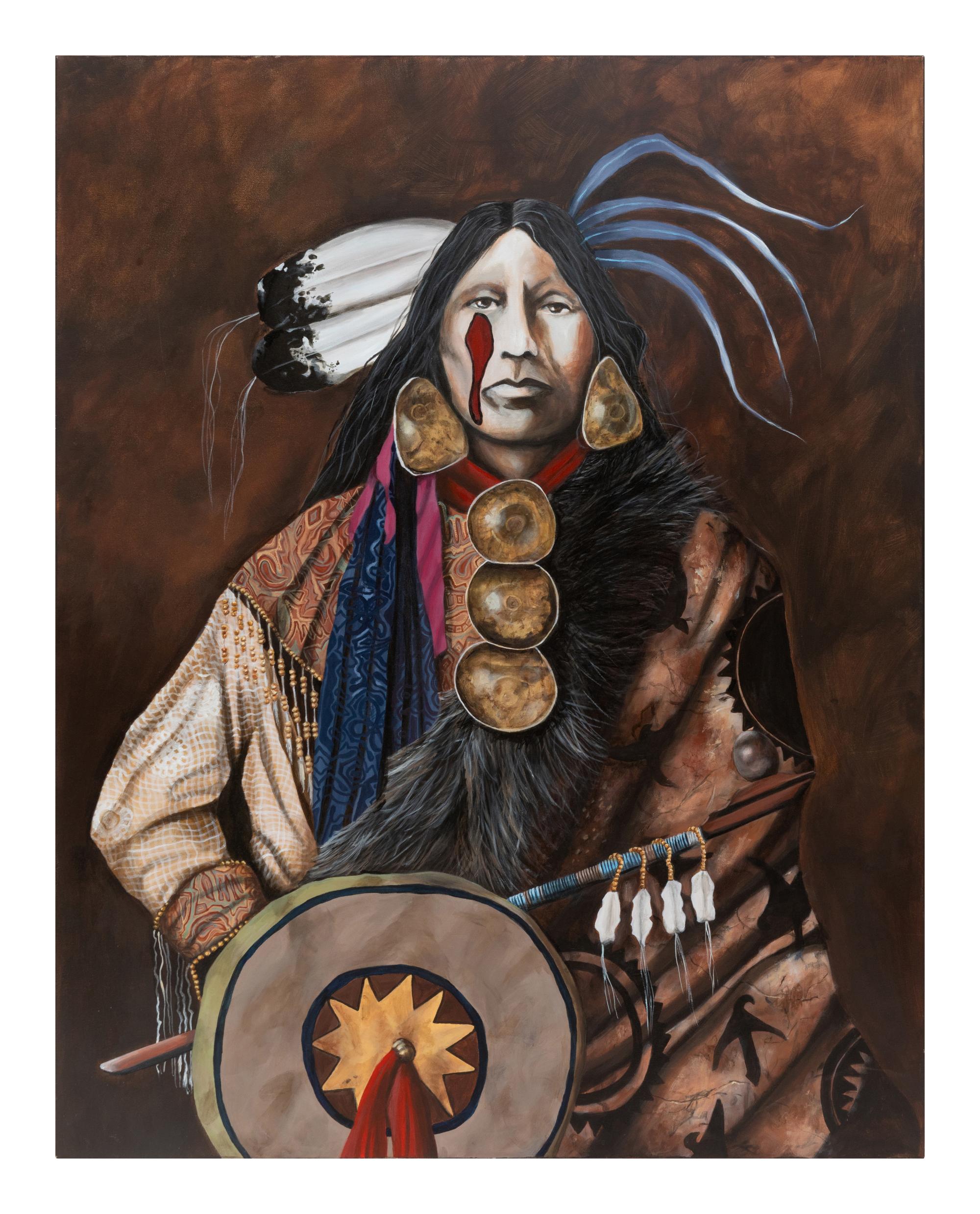 Portrait of Indian