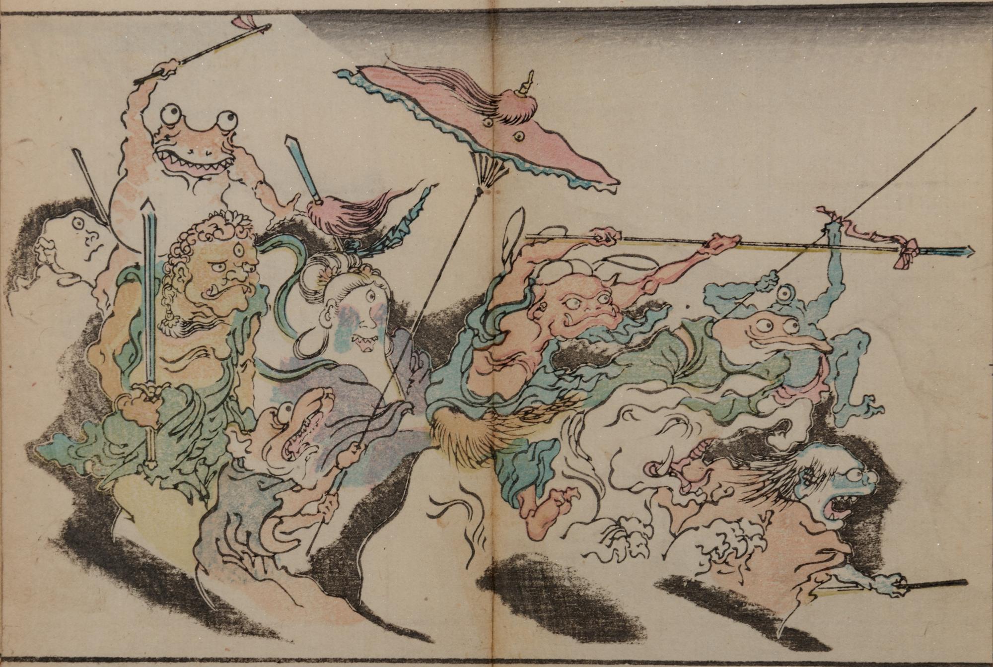 [JAPANESE SWORD FITTINGS] 裝劔奇賞 Sôken kishô (Strange and Wonderful Sword Fittings), 1781 and 1828.
