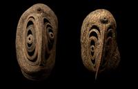 Two Yam Masks