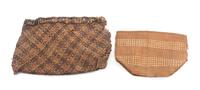 Four Native-Made Storage Bags Length of largest 24 inches.