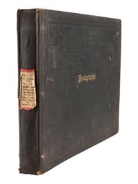 [EARLY PHOTOGRAPHY]. 3 albums documenting international travel. Ca 1892-1898.