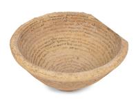 An Aramaic Terracotta Incantation Bowl