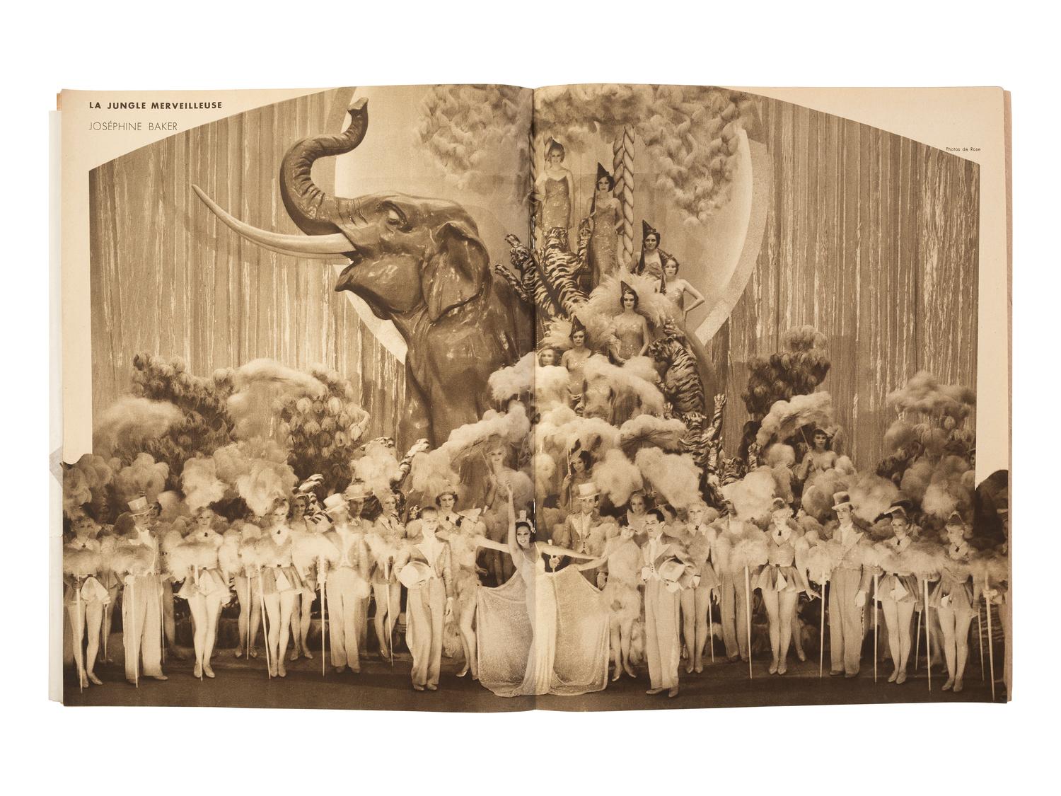 [BAKER, Josephine (1906-1975)]. A pair of programs for the Folies Bergère featuring Josephine Baker, 1926 and 1937.