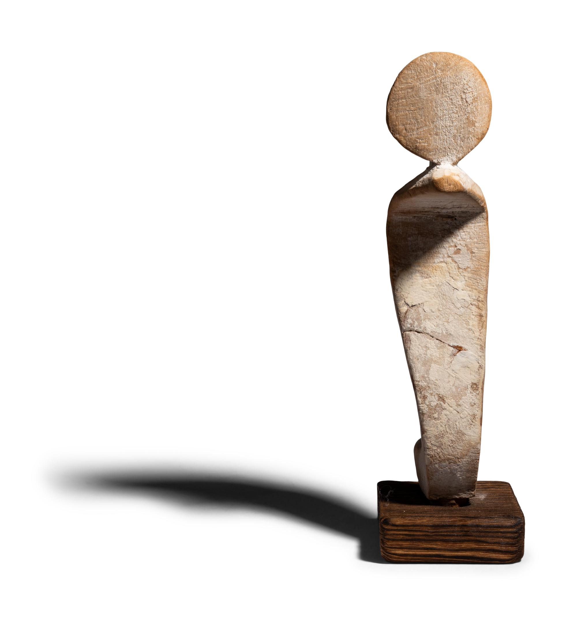 An Egyptian Wood Uraeus