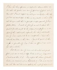 WILSON, Woodrow (1856-1924). Two autograph letters signed, as President, to Senator James A. O'Gorman, 20 April and 5 May 1913, regarding the appointment of the Collector of the Port of New York, comprising:
