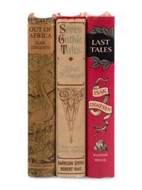 DINESEN, Isak (1885-1962). A group of 3 FIRST EDITIONS, comprising: