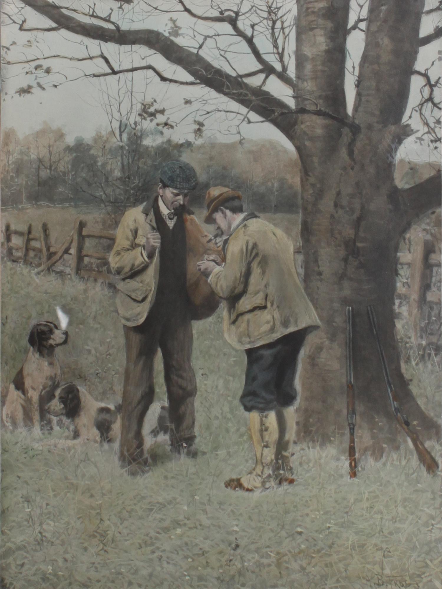 Four Hand Colored Sporting Prints, A.B. Frost (American 1851-1928) Height 15 x width 10 inches (largest) — 19TH CENTURY