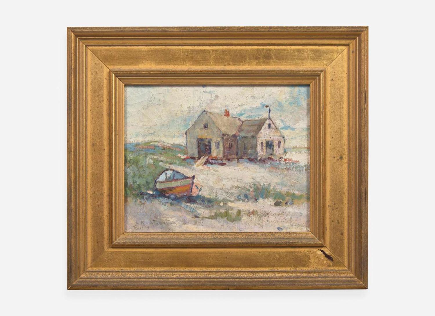 Edward A. Page (American, 1850–1928) - The Boathouse