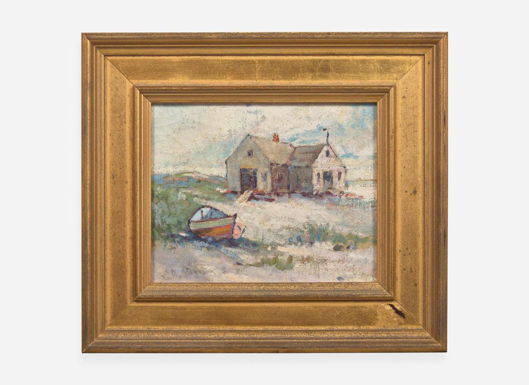 Edward A. Page (American, 1850–1928) - The Boathouse