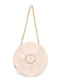 CHANEL, PALE PINK CAMELLIA BAG