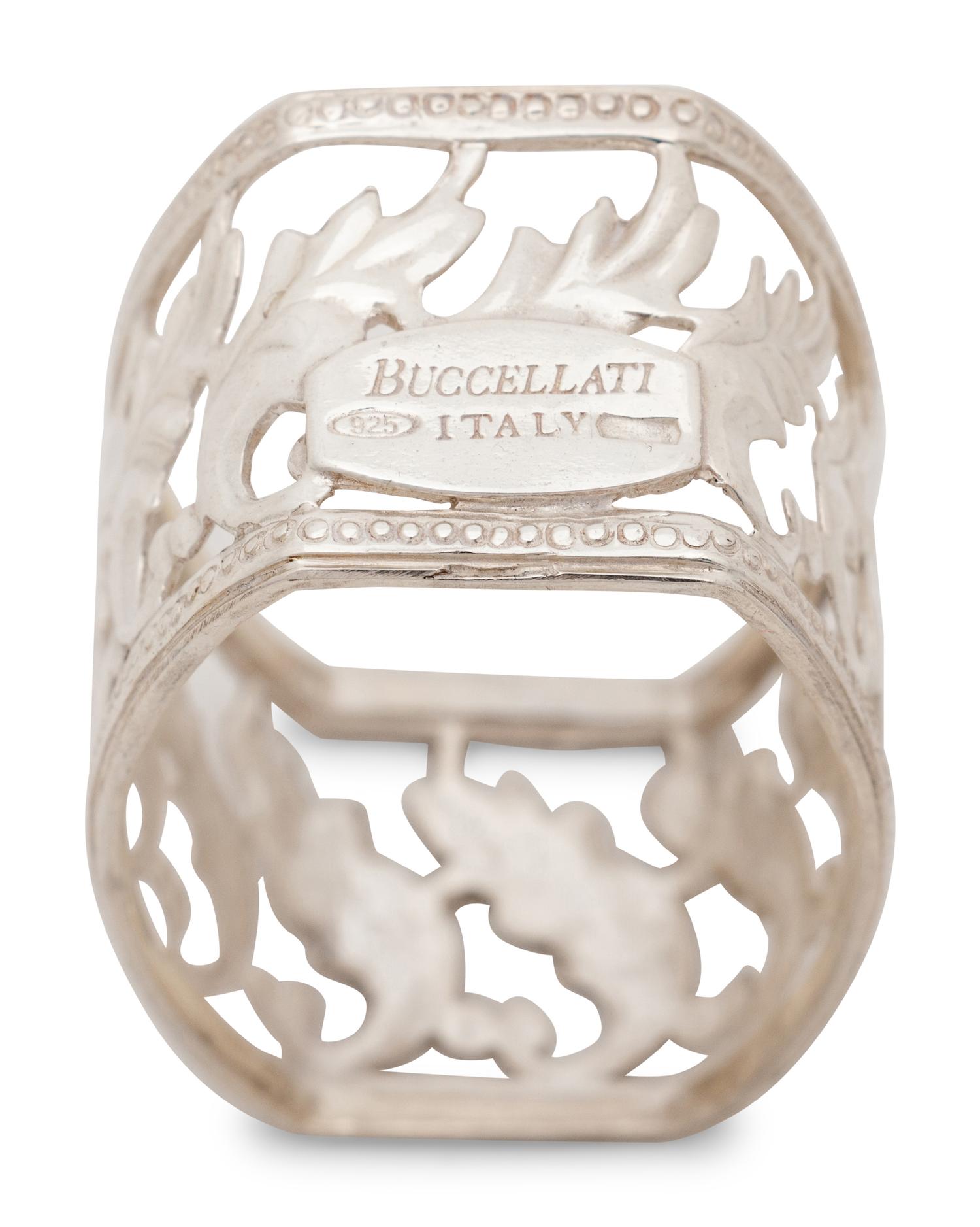 Twelve Buccellati Silver Napkin Rings