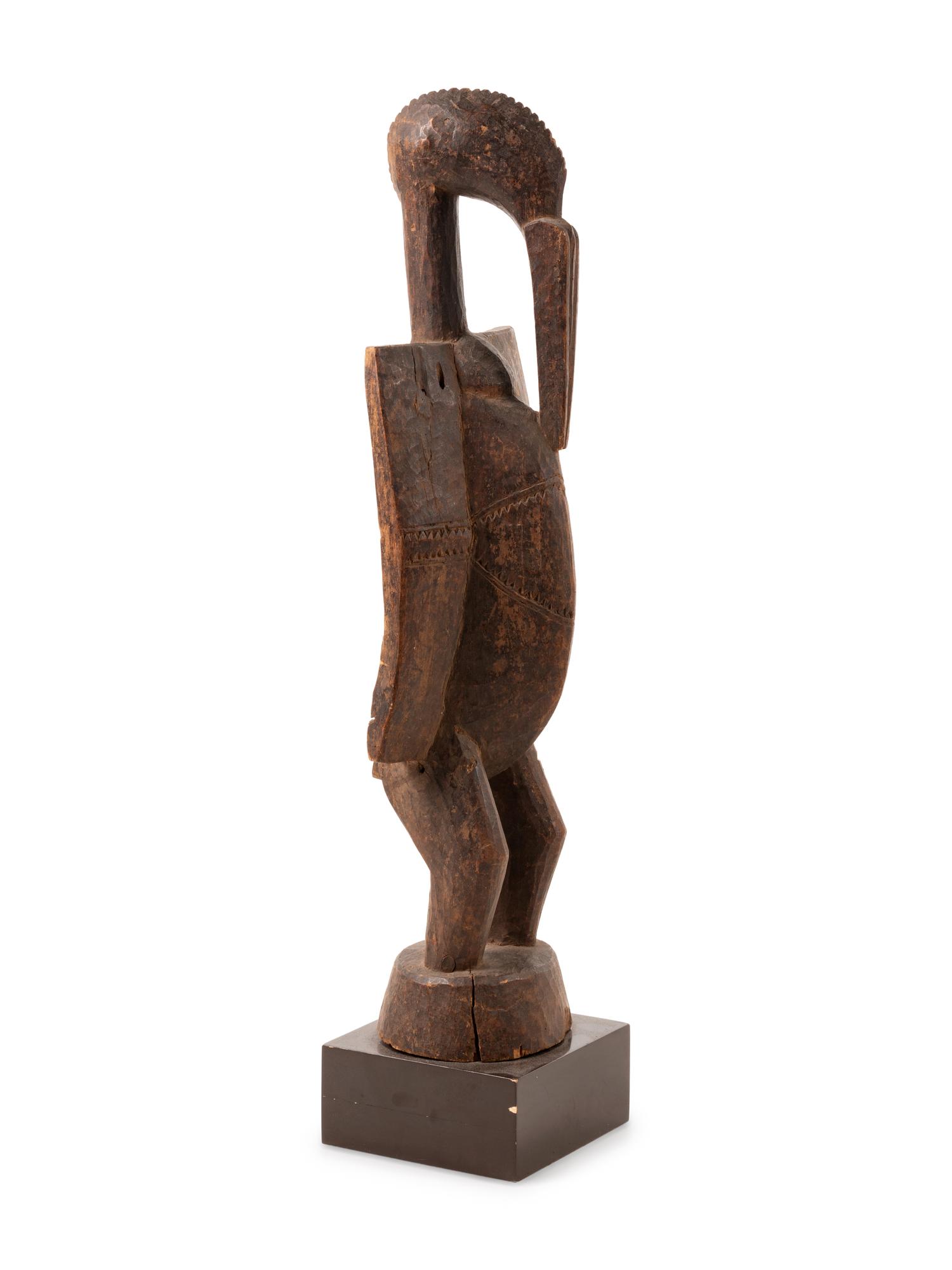 A Senufo Carved Wood Bird Figure