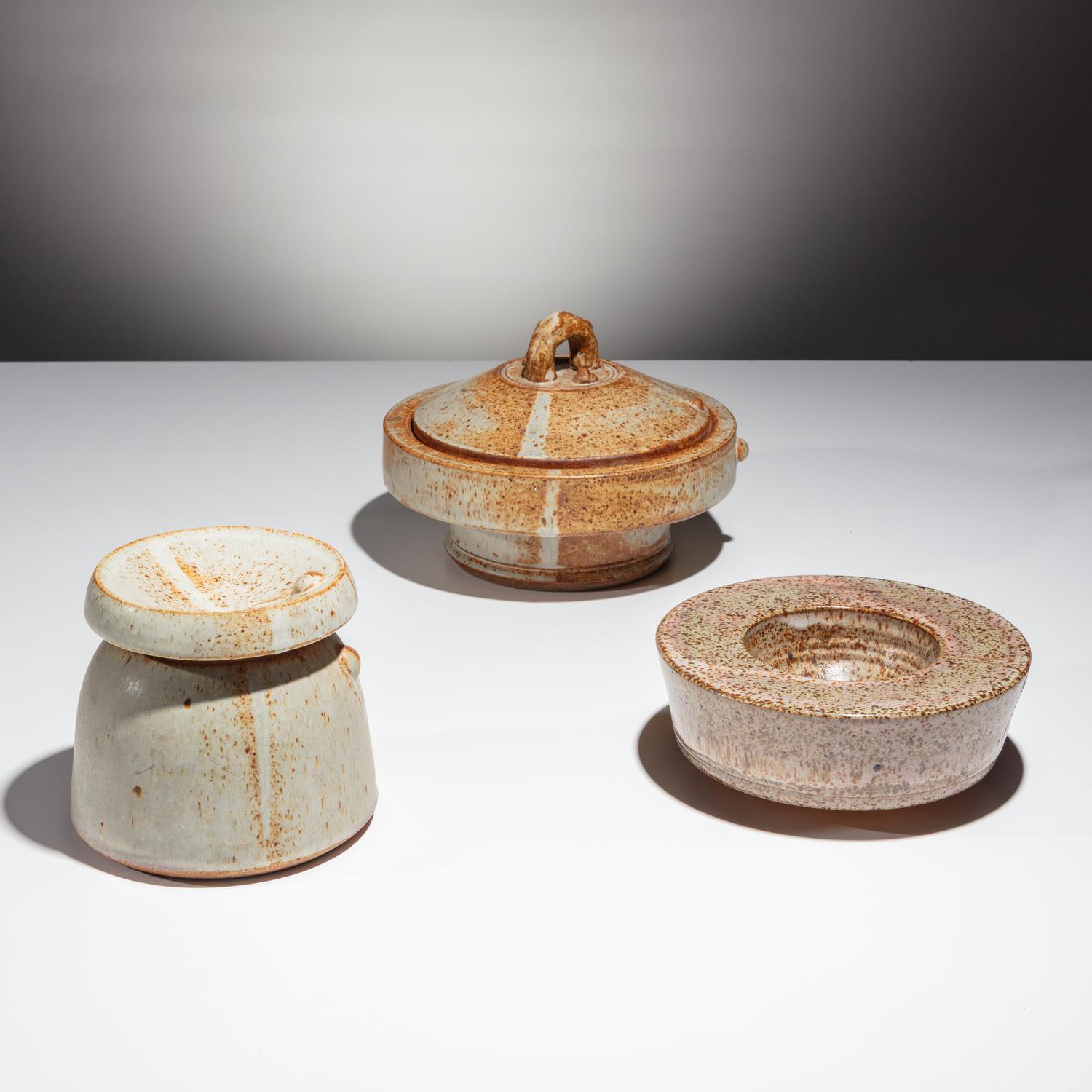 Ted Randall (American, 1914–1985) — Three Ceramic Items