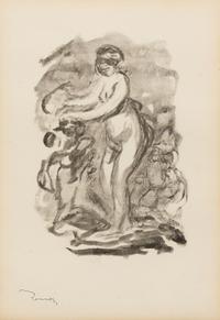 Pierre-Auguste Renoir (French, 1841-1919) Femme au cep de…