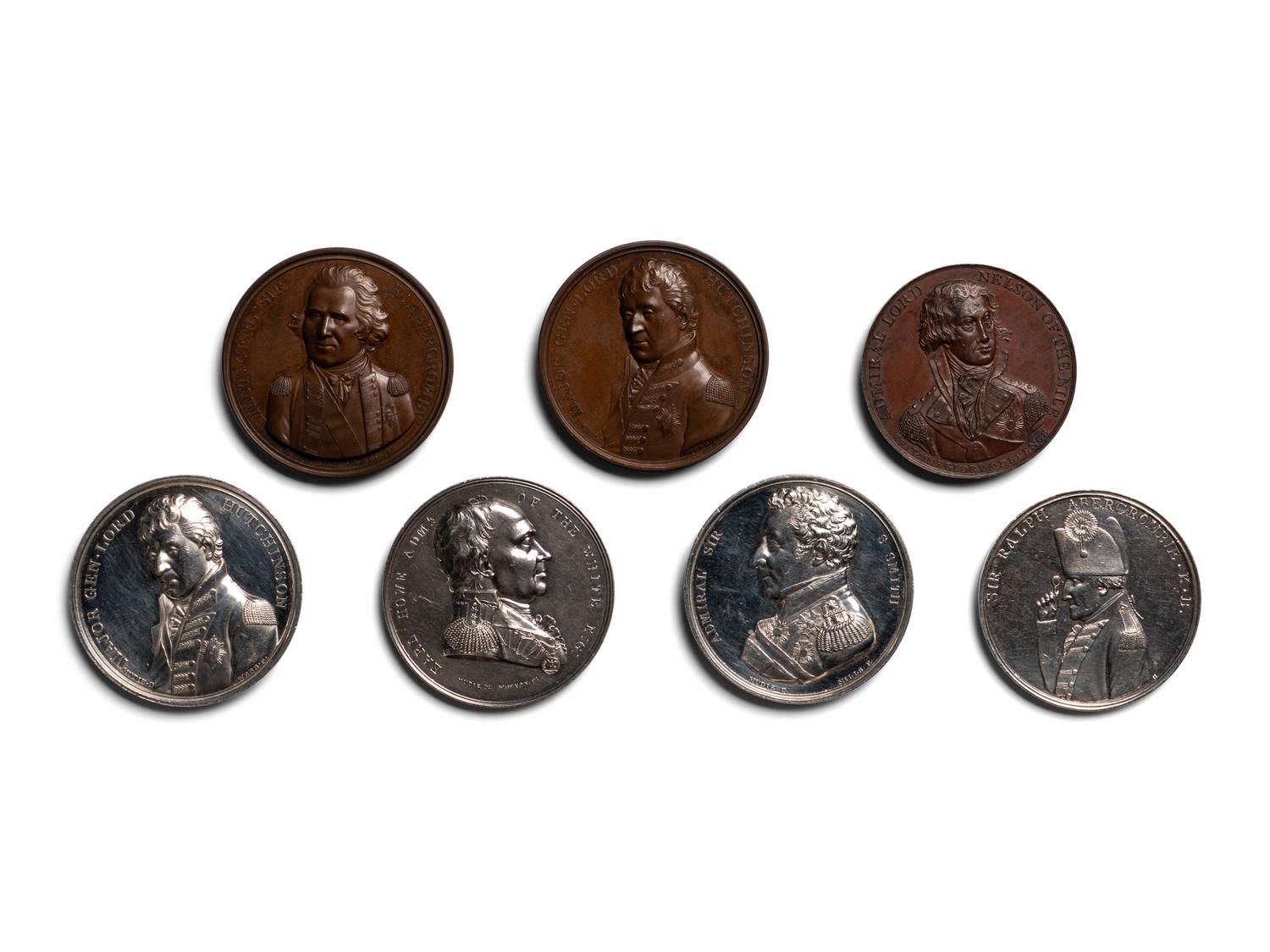 [EXONUMIA] A Collection of Commemorative Medallions Relating to British Military Figures