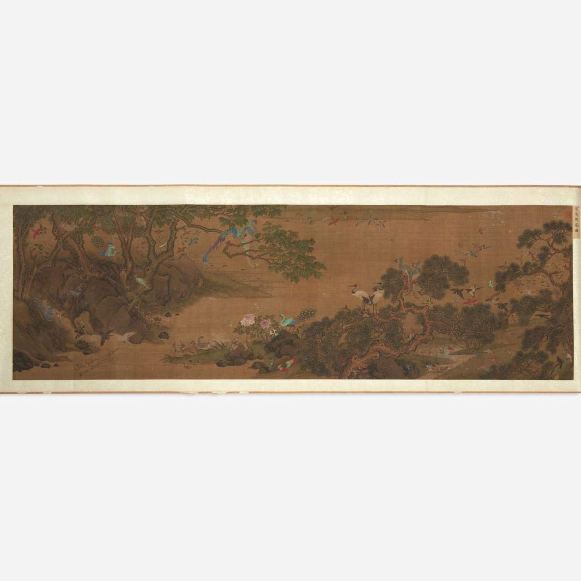 Chinese School, 19th century or earlier 十九世纪或更早 One Hundred Auspicious Subjects, eight works ???????? ????
