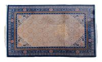 A Chinese Wool Rug, 9 feet 2 inches x 6 feet.