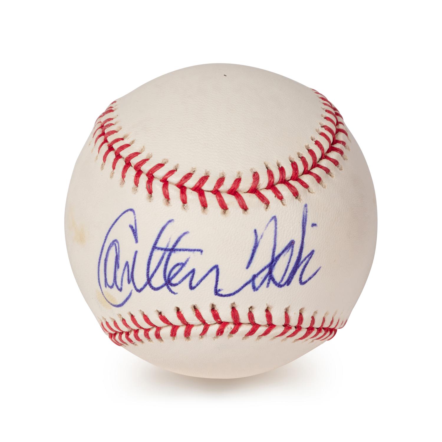 A Group of Carlton Fisk Signed Autograph Chicago White Sox Items (Beckett Authentication Services BAS Certified),