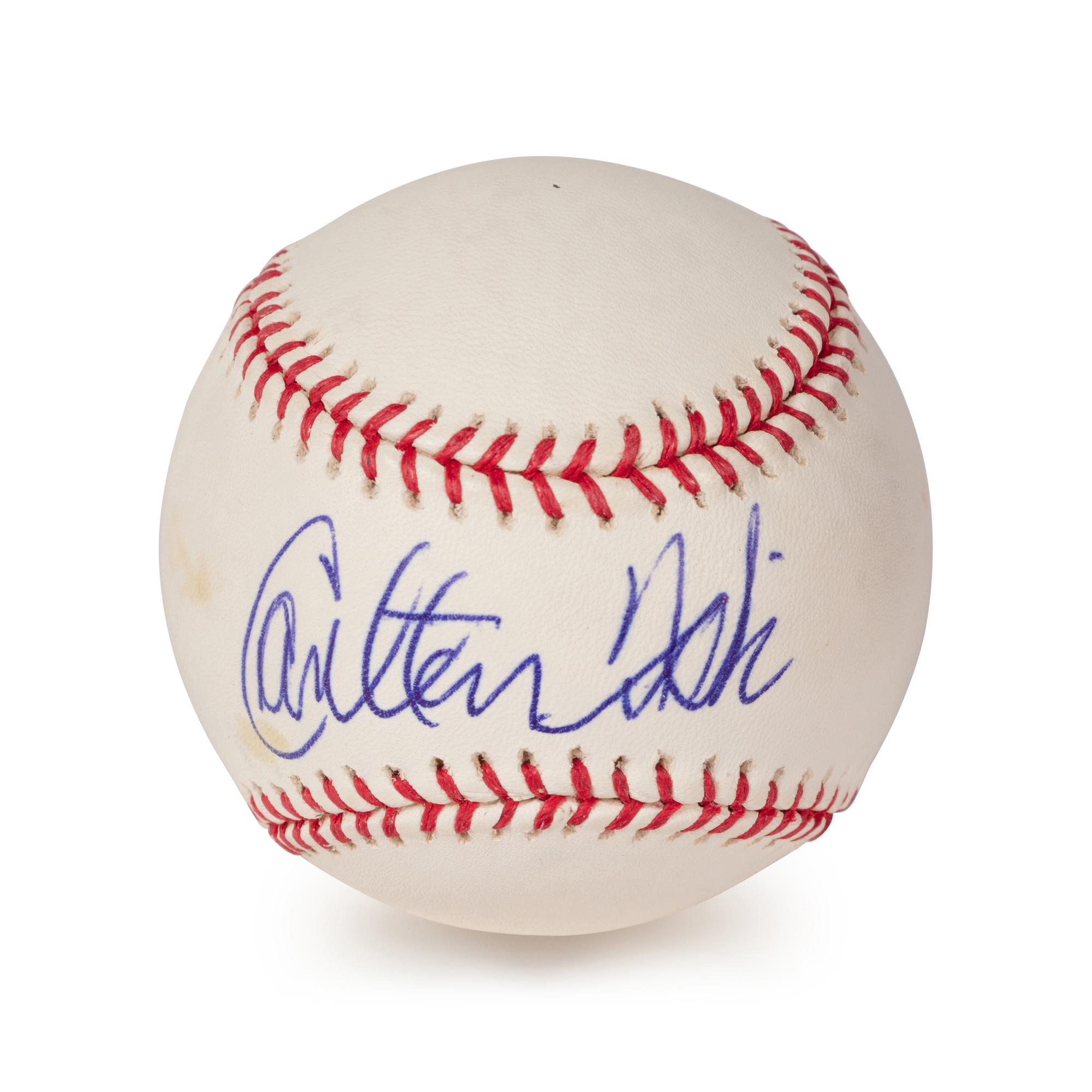 A Group of Carlton Fisk Signed Autograph Chicago White Sox Items (Beckett Authentication Services BAS Certified),