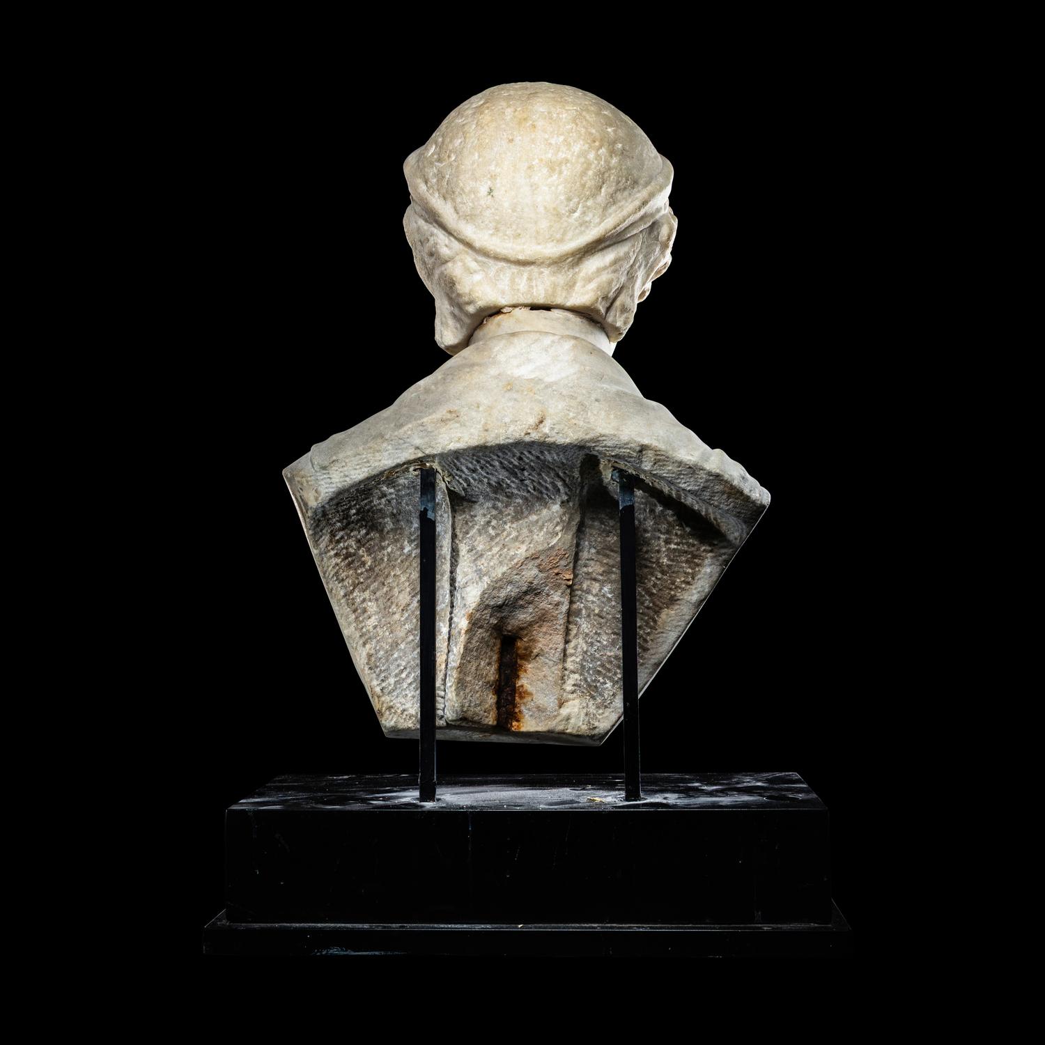 A Roman Marble Portrait Head of an Empress