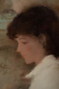 Girl in Profile