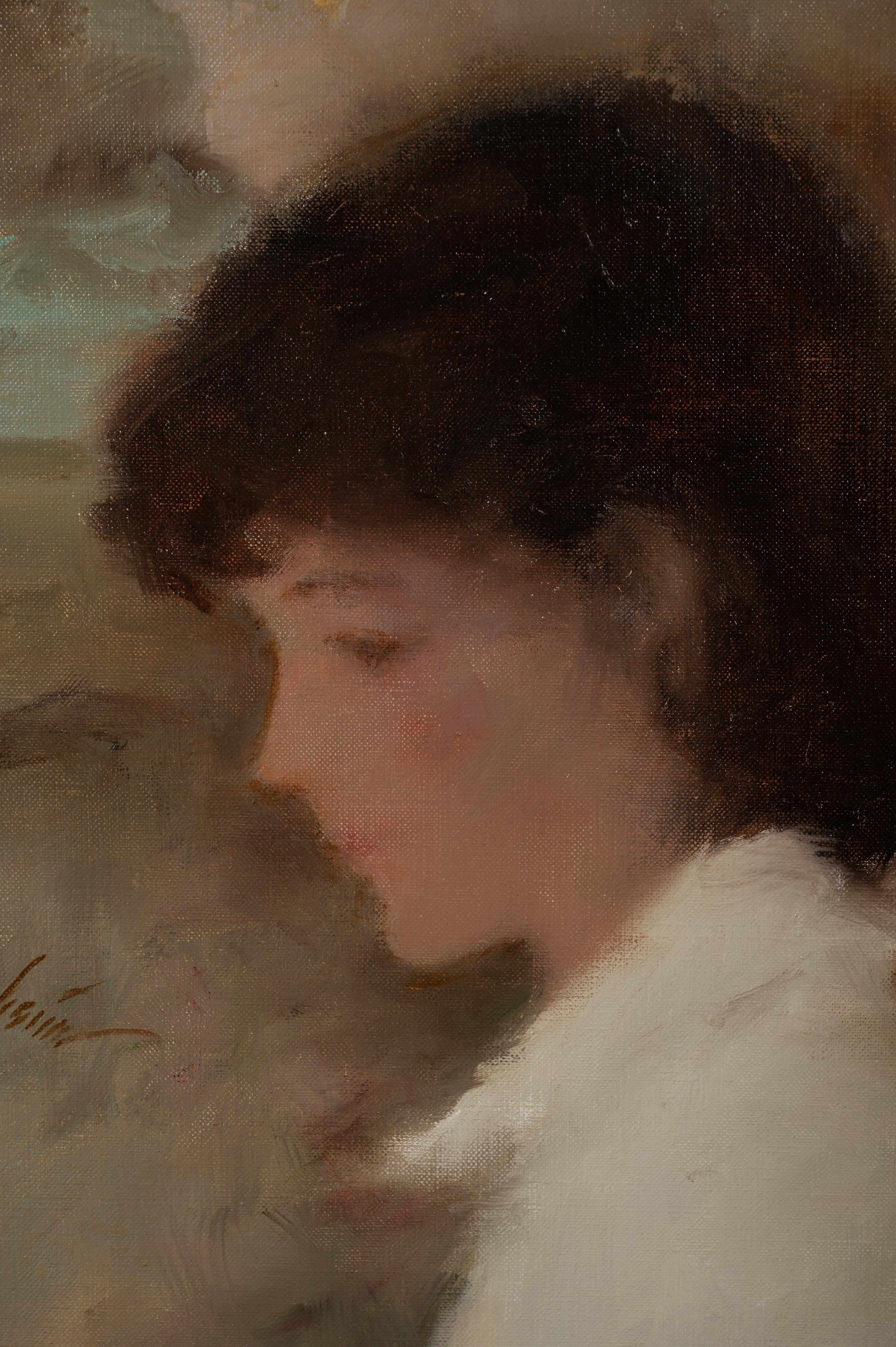 Girl in Profile