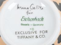 A Set of Eschenbach Leopard Print Porcelain Dinnerware Articles Retailed by Tiffany & Co.