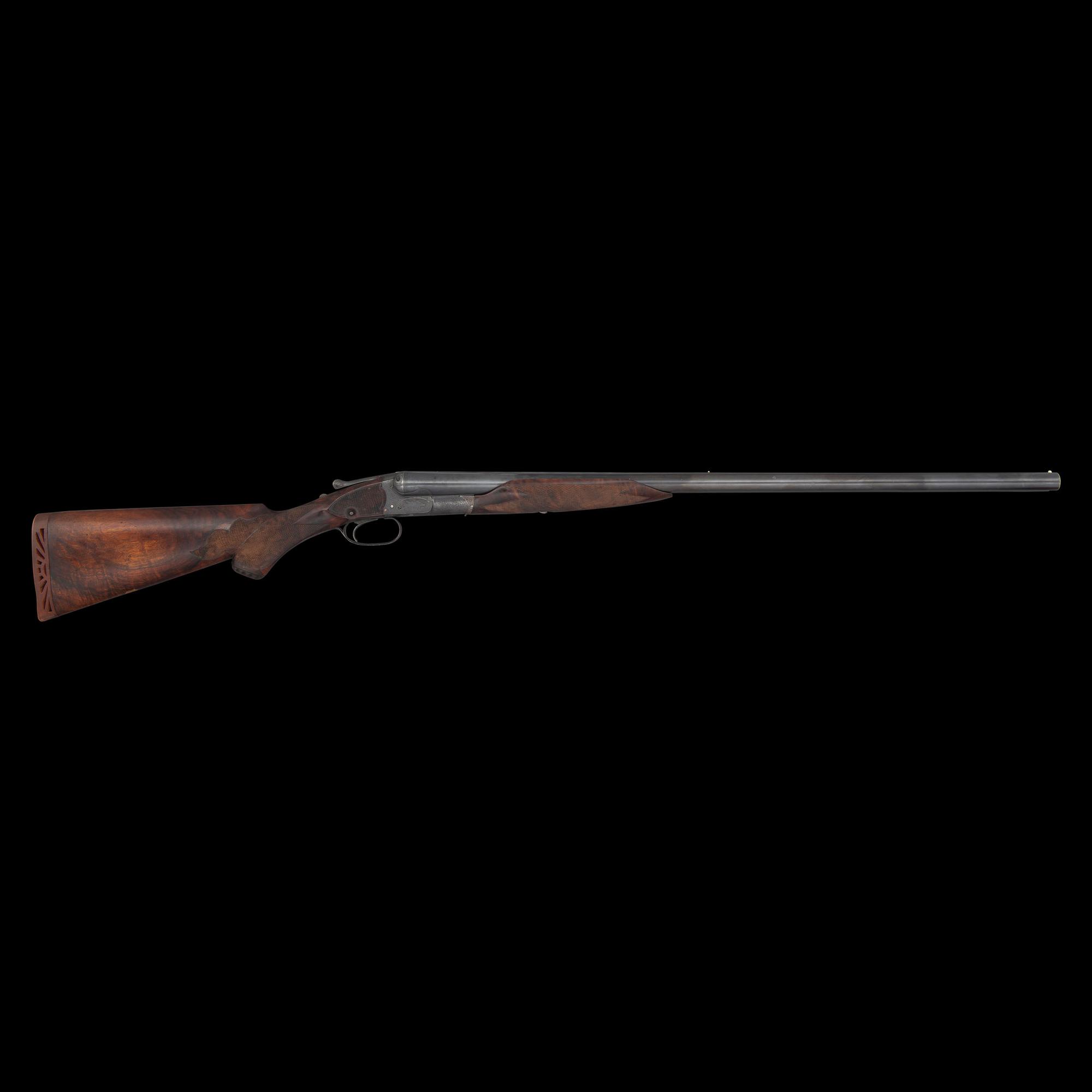 **High Quality D.M. Lefever & Co. Crossbolt SxS Hammerless 12 Gauge with Krupp Steel Barrels