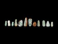 Twenty Chinese Jadeite Pendants
