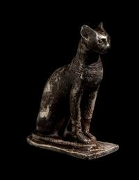An Egyptian Silver Cat