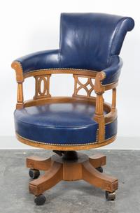 A Georgian Style Desk Chair Height 39 inches. — 20TH CENTURY