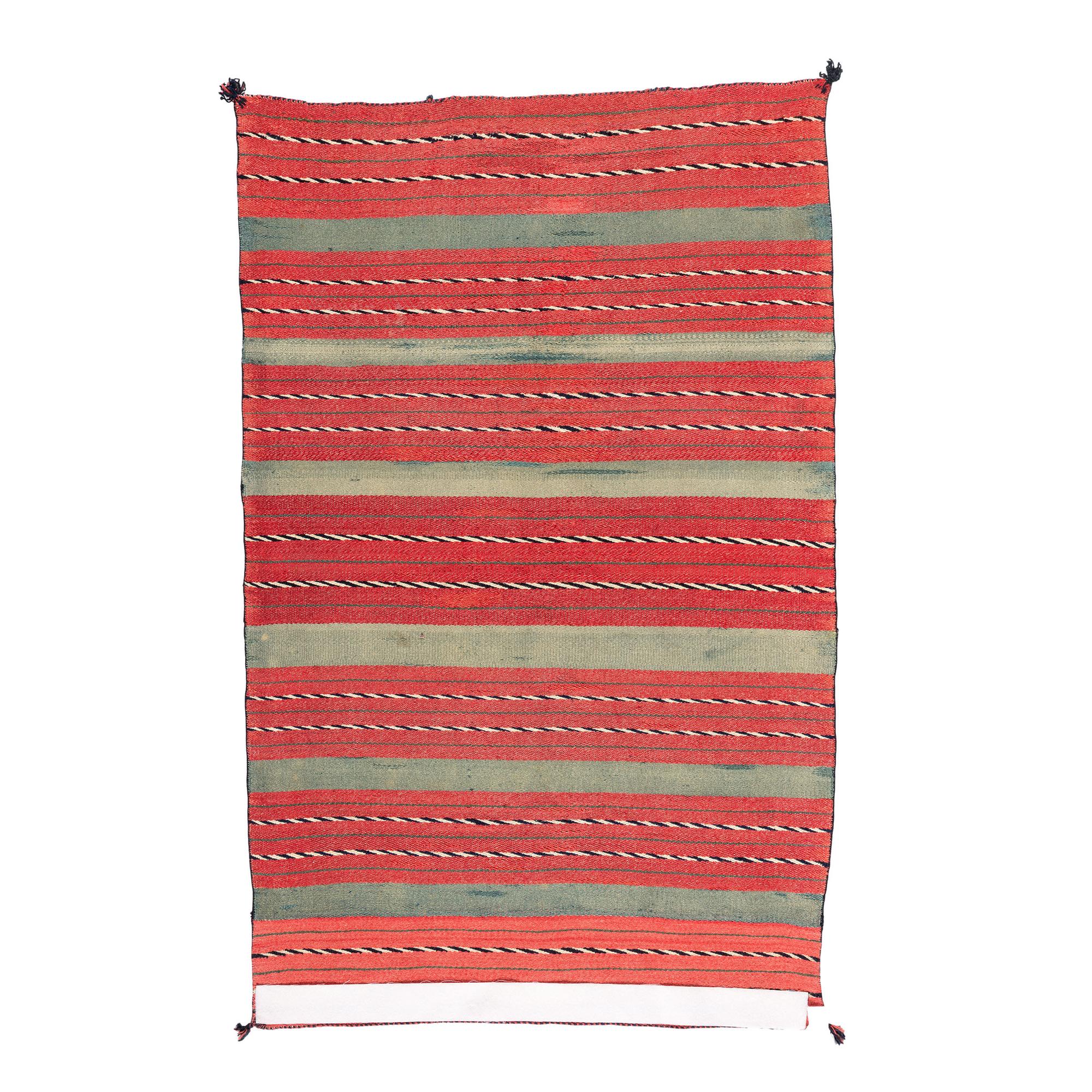 Navajo Diagonal Twill Double Saddle Blankets / Rugs