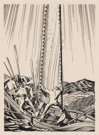 Eight Illustrations for Melville's Moby Dick , or The Whale