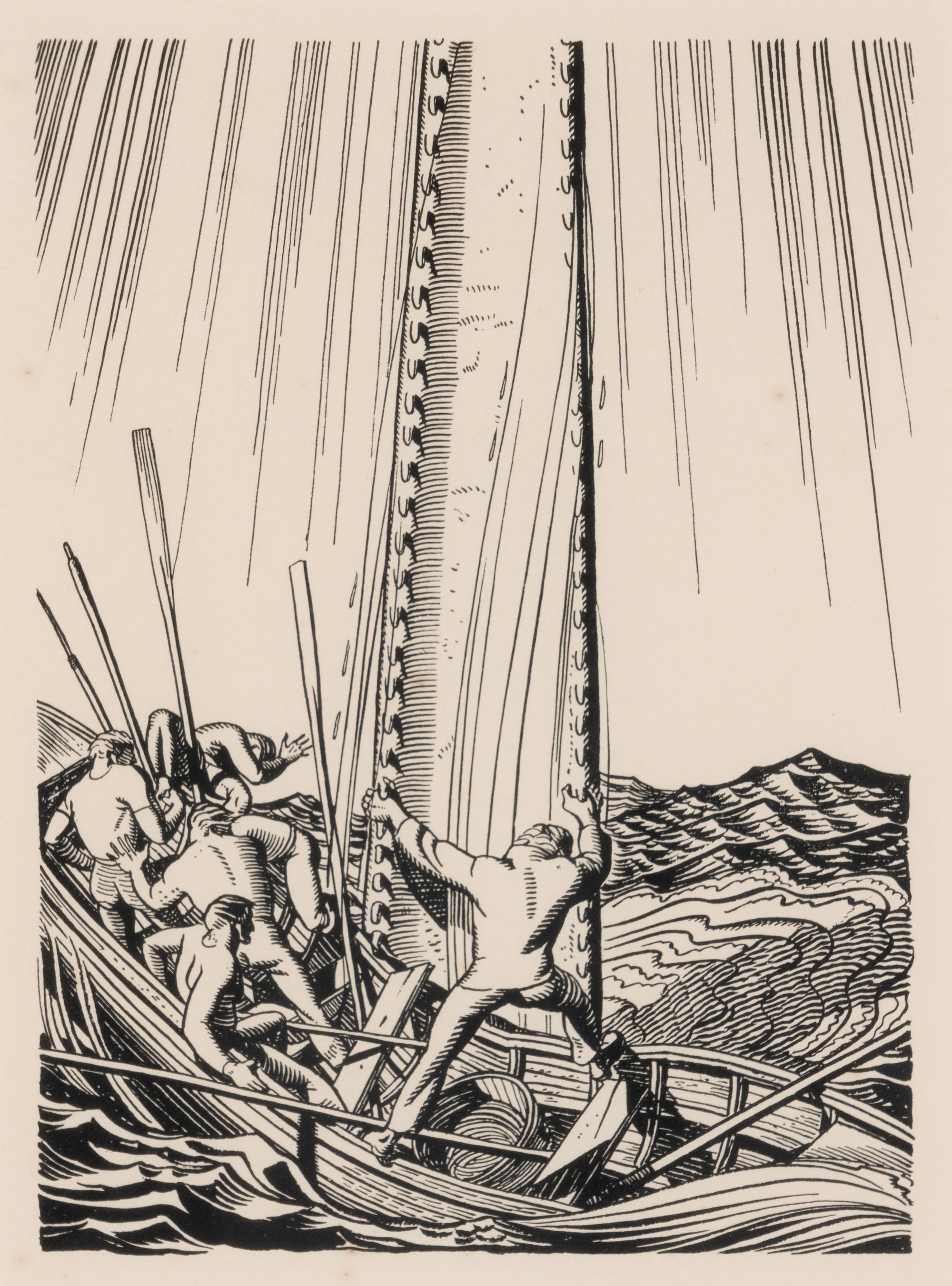 Eight Illustrations for Melville's Moby Dick , or The Whale