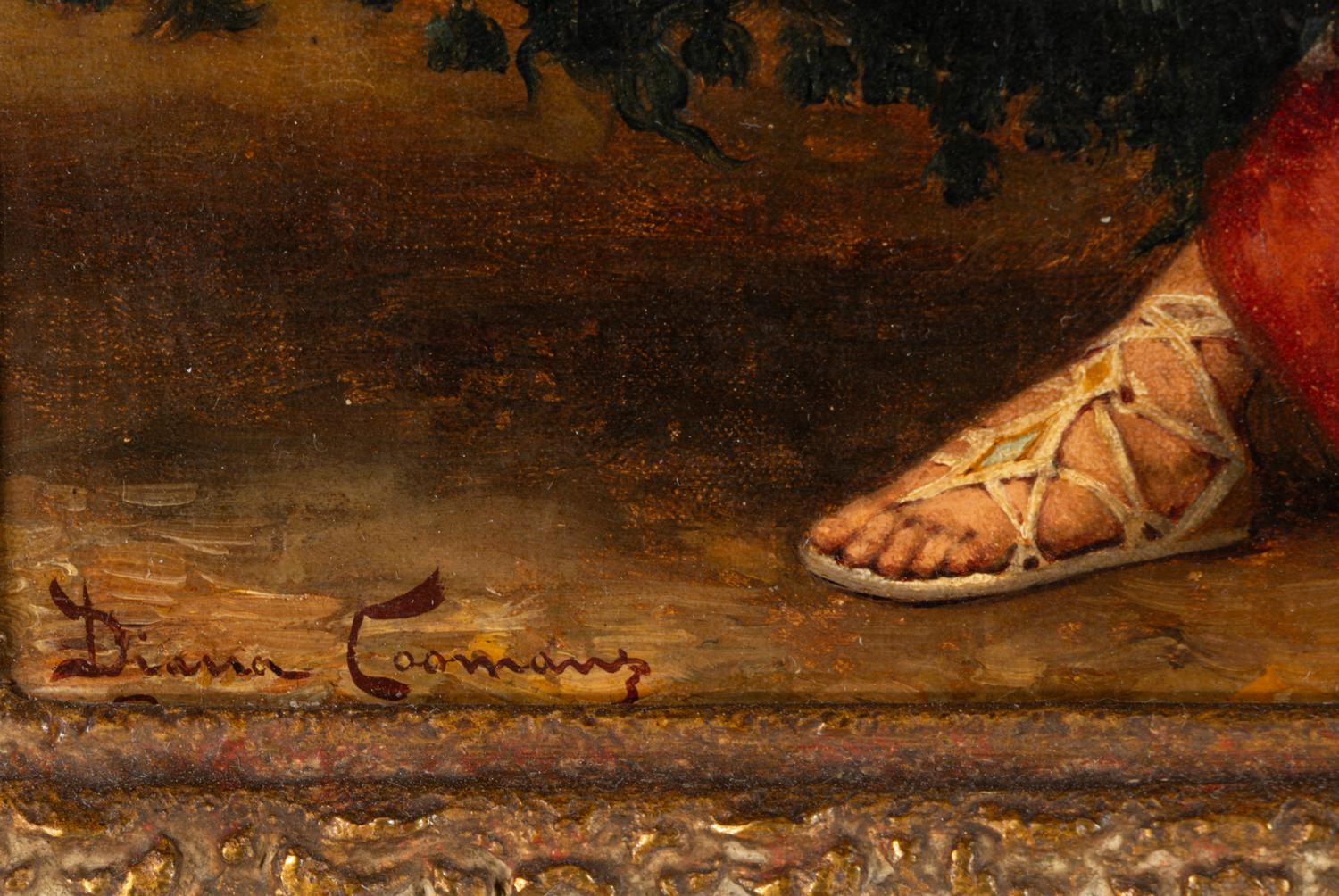 Ladies in Repose (a pair)