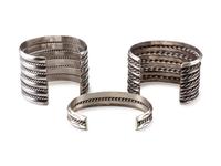Navajo Silver Cuff Bracelets
