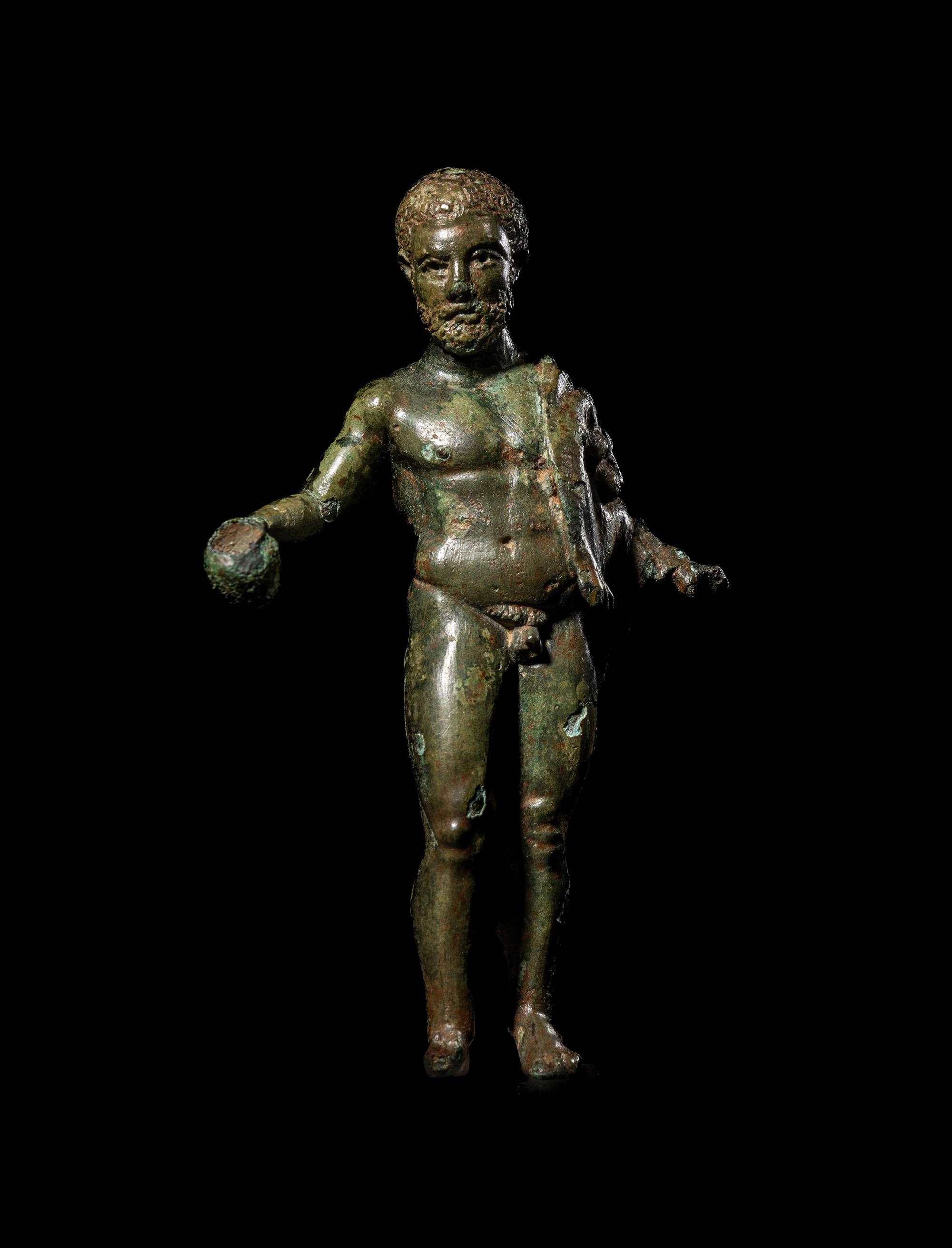 A Greek Bronze Hercules