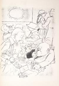 GROSZ, GEORGE. A group of four politically charged books illustrated by Grosz.