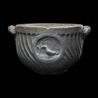 A Roman Marble Cinerarium