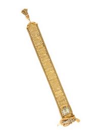 YELLOW GOLD AND DIAMOND SURPRISE WATCH