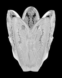 A Lalique Chrysalide Vase