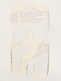 Conrad Marca-Relli, (American, 1913-2000), Untitled, 1970 (a pair of works from the Autumn Suite)