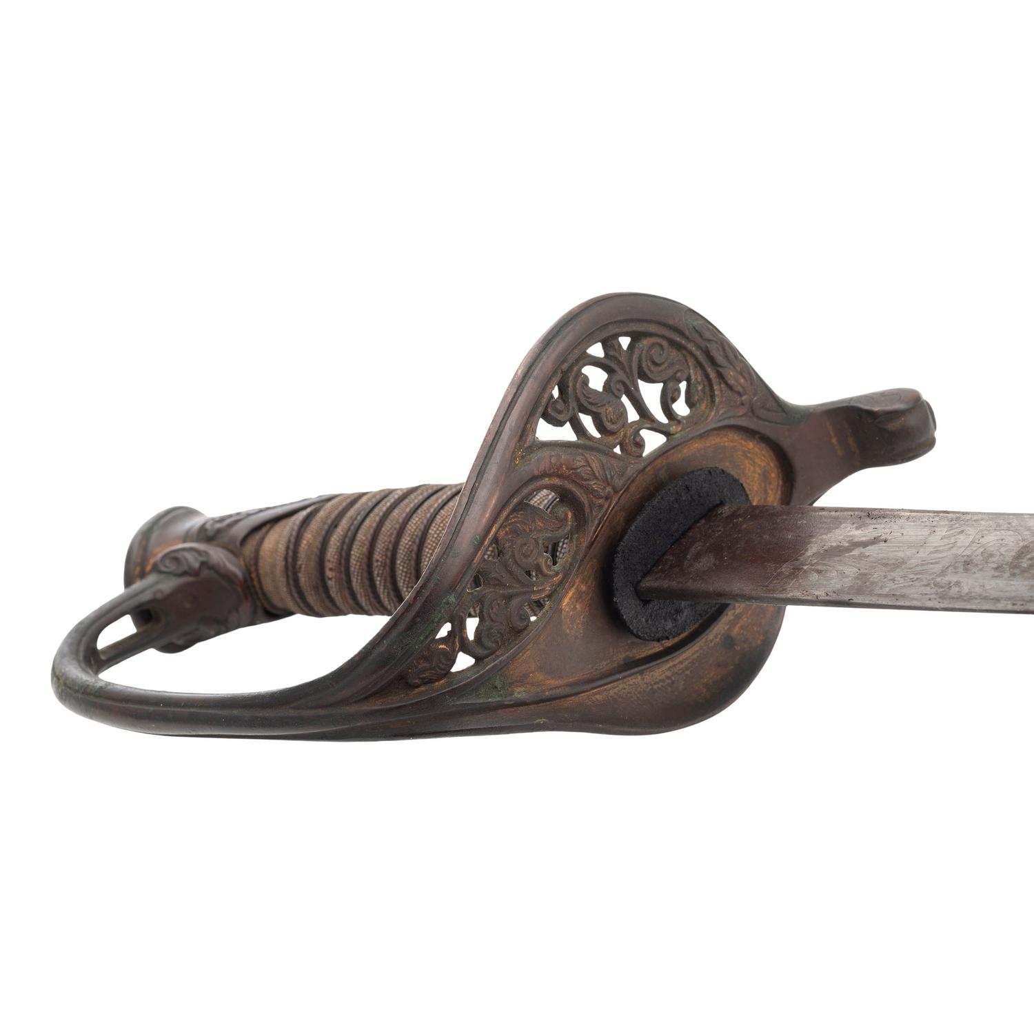The Pre-War Klingenthal 1850 Style Foot Officer's Sword of Congressional Medal of Honor Recipient Maj. (Col.) Robert Orr - 61st PA Infantry