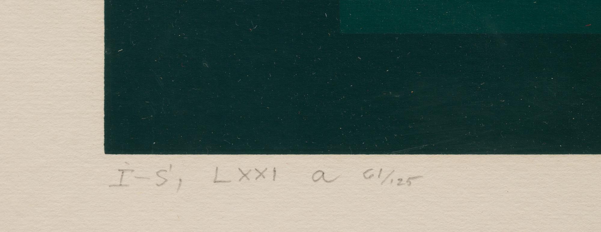 I-S LXXI a , 1971