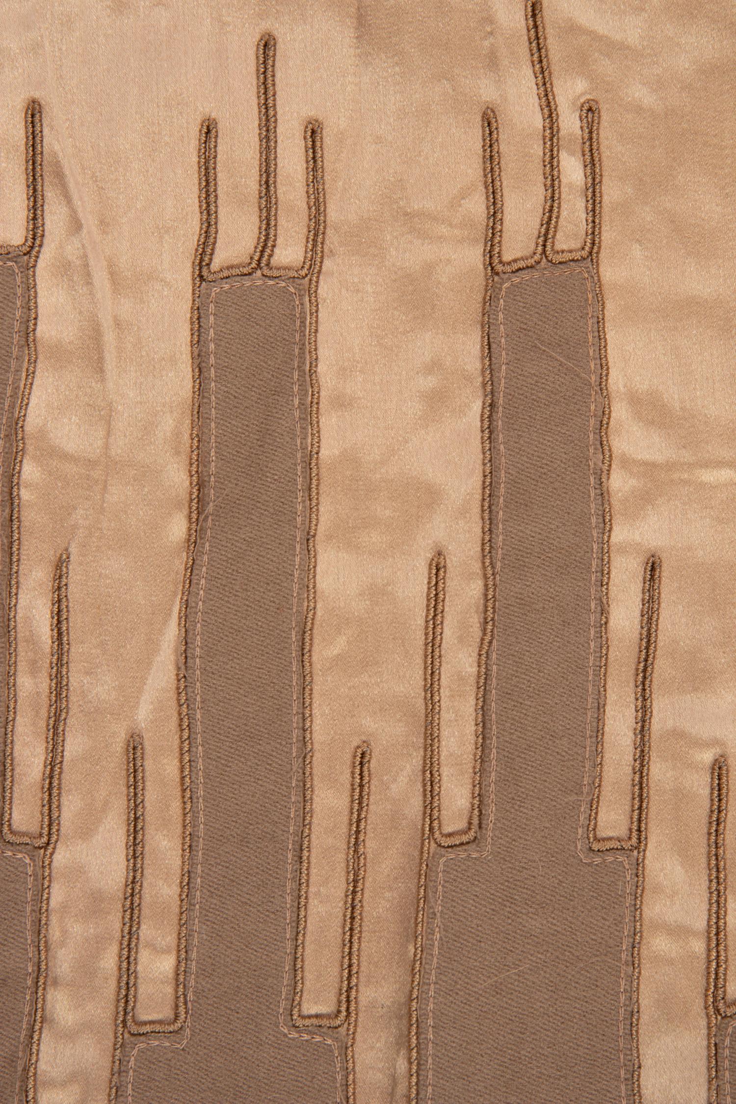 Beige Sheared Lambswool Fur Coat, 1920s