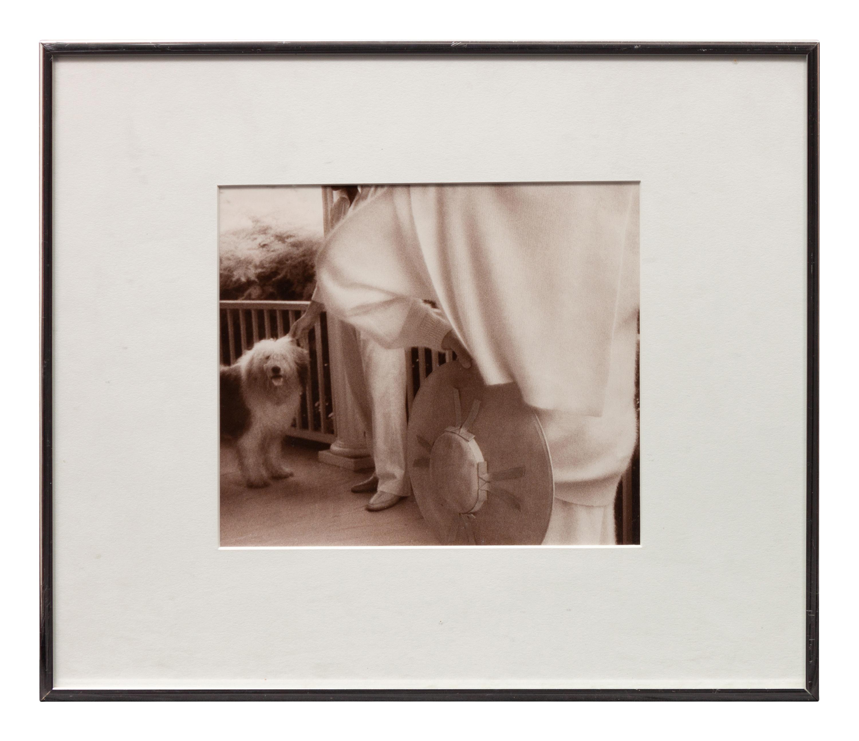A group of four photographs ( Elberon #1 , 1983; Paignton, England , 1982; Paignton, England (dog) , 1982; Women on Wight, 1981)