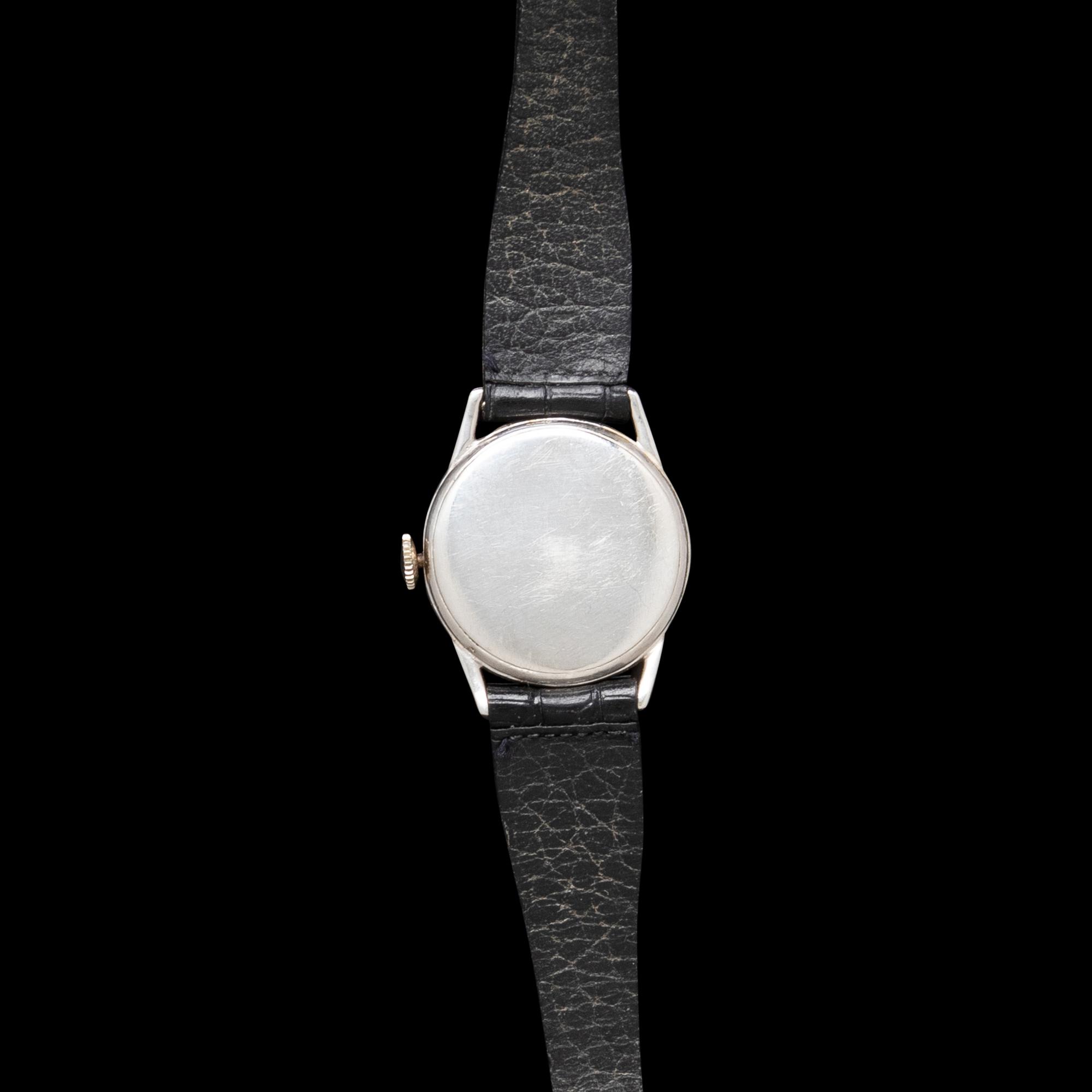 TIFFANY AND CO., C.H. MEYLAN, PLATINUM AND DIAMOND WATCH