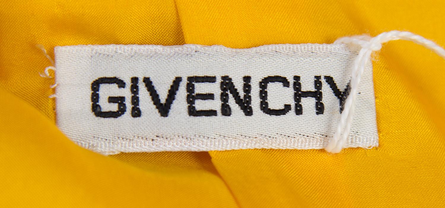 A Givenchy Yellow and White Wool Suit,