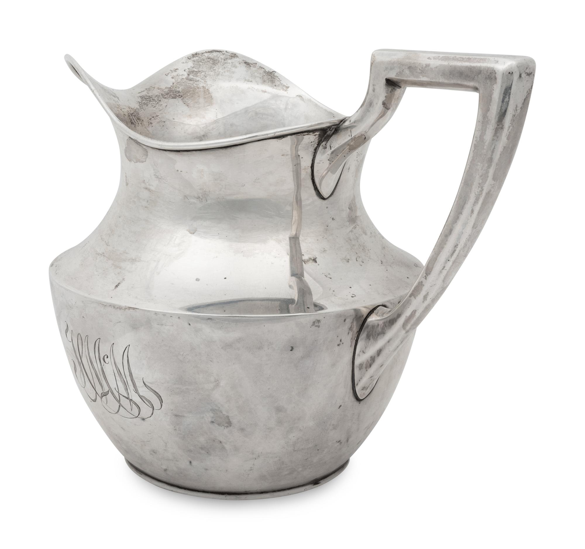 A Dominick & Haff Silver Pitcher