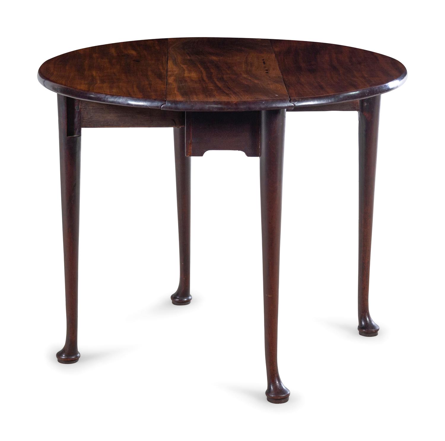 A George III Style Mahogany Drop Leaf Table